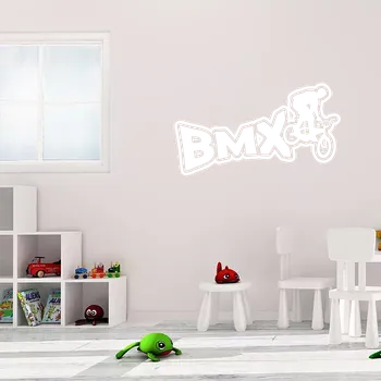 samolepka Sablio Samolepka na zeď: nápis BMX - 60x29 cm