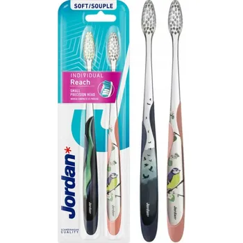 Elektrický zubní kartáček Kartáček Jordan Individual Reach klasický vícebarevný