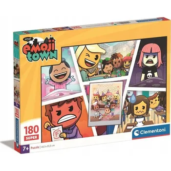 Puzzle EmojiiTown | Puzzle 180 dílků. Skvělé | Clementoni