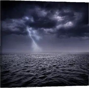 Obraz Sablio Obraz Bouře nad mořem - 50x50 cm