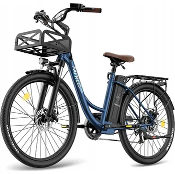 Elektrokolo FAFREES F26 Lasting Městské elektrokolo 25 km/h 250 W, dojezd až 200 km, 26" kola, baterie 20,3 Ah – pro dospělé