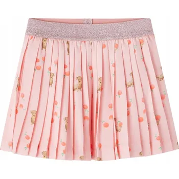 Dívčí sukně Dětská plisovaná sukně, světle oranžová, velikost 116