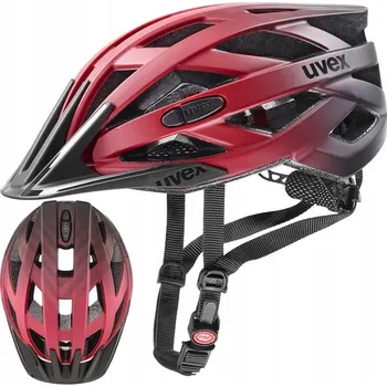 Cyklistická přilba CYKLISTICKÁ PŘILBA UVEX I-VO CC, vel. 56-60 cm, červená matná