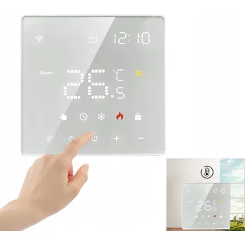 Termostat TERMOSTAT PRO ELEKTRICKÉ PODLAHOVÉ TOPENÍ NEBO TOPENÍ S ROHOŽÍ, WIFI, TUYA