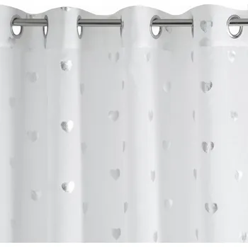 Záclona Klasická voálová záclona 140 cm x 250 cm