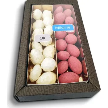 Čokoláda Sablio Mandle v čokoládě Miluji tě, OK - 2x 80g