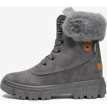Dámská zimní obuv Dámská kotníková obuv Looke AURELIE šedá 39