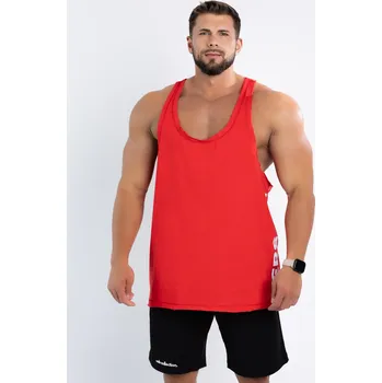 Pánské sportovní tílko VSB FIT červené, VELIKOST S