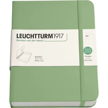 Úložný box Leuchtturm 1917, Krabice na dokumenty Leuchtturm 1917, šalvějově zelená - Formadore