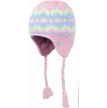 Čepice Čepice zimní vázaná světle růžová Doll, vel. 47