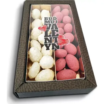 Čokoláda Sablio Mandle v čokoládě Buď můj Valentýn 2 - 2x 80g