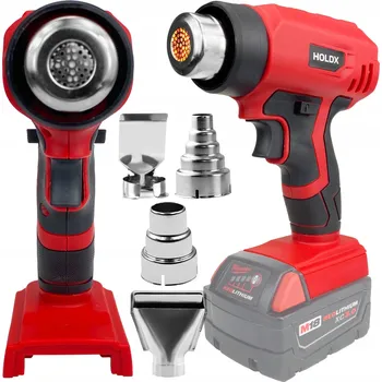 Horkovzdušná pistole HORKOVZDUŠNÁ PISTOLE HOLDX AKUMULÁTOROVÁ PRO BATERIE MILWAUKEE 18V