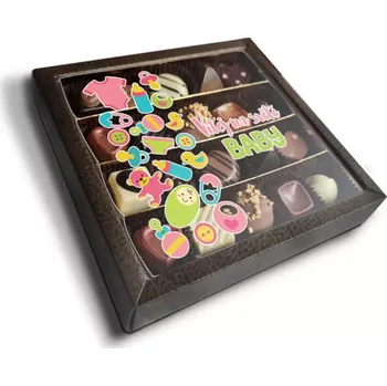 Bonboniéra Sablio Pralinky Vítej na světě, baby - 20 ks pralinek