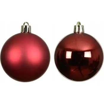 Vánoční dekorace Hladká Vánoční Koule , Sady vánoční koule 4 cm 16 ks