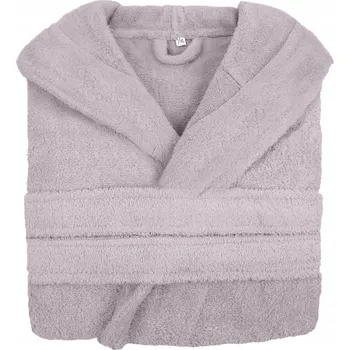 Dámský župan Župan s S Kapucí Froté ROBIN šedý S/M