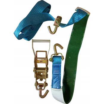 Upínací popruh STAHOVACÍ PŘEPRAVNÍ PÁS AUTOPŘEPRAVNÍK 50 MM / 3 M 5-Ton S AUTOMATEM LOHR TARKA