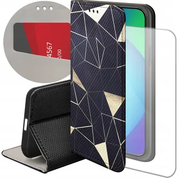 Pouzdro na mobilní telefon Flipové pouzdro Hello Case pro Motorola Moto G55 zlaté