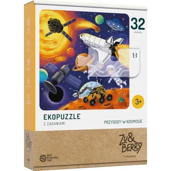 Puzzle Puzzle Muduko 32 dílků Ekopuzzle. Dobrodružství ve vesmíru