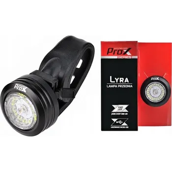 Cyklosvítilna PROX LYRA PŘEDNÍ SVĚTLO NA KOLO USB 30lm SMD LED