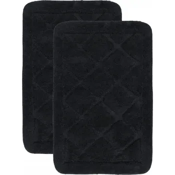 Koupelnová předložka Protiskluzová koupelnová předložka, pratelná, sada 2 kusů, savá a měkká