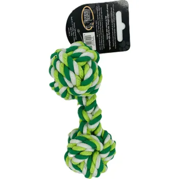 Hračka pro psa HRAČKY SALAČ Přetahovadlo - proplétaná činka 20cm (50/1)