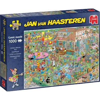 Puzzle JUMBO Puzzle JvH Dětská narozeninová oslava 1000 dílků