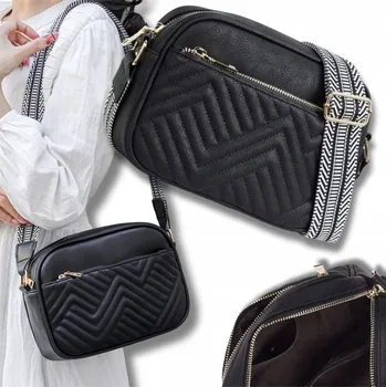 Kabelka EdiBazzar kabelka eko kůže černá