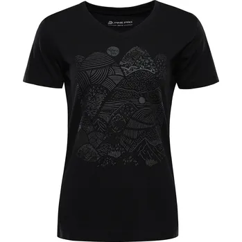 Dámské funkční triko ALPINE PRO Grema 2 černé Velikost: XXL