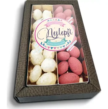 Čokoláda Sablio Mandle v čokoládě Všechno nejlepší k narozeninám - 2x 80g