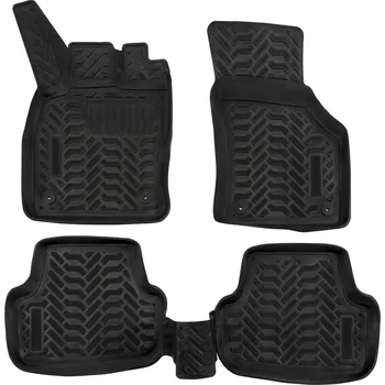 autokoberec Gumové autokoberce J&J Automotive, 4 ks