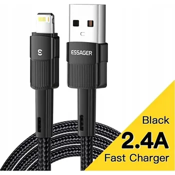 Datový kabel Kabel ESSAGER USB - Apple Lightning 1 m