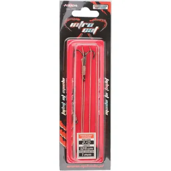 Návazec, háčky na velké SUMCI 100cm - háček 4/0 + chrastítko, sumcová návnada MIKADO