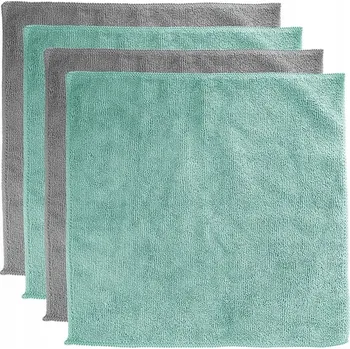 Utěrka KUCHYŇSKÉ UTĚRKY Z MIKROVLÁKNA NA ÚKLID PRACHU SADA 4 KS BAREVNÉ