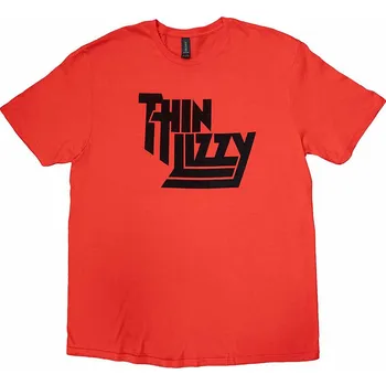 Pánská móda Thin Lizzy tričko, Logo Red, pánské M