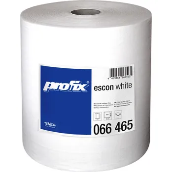 Utěrka TEMCA Průmyslová role z netkané textílie Profix escon white 500 bílá - 1ks