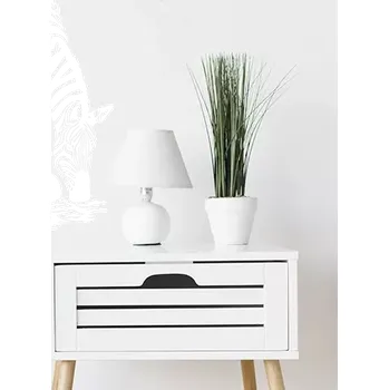 samolepka Sablio Samolepka na zeď: Pasoucí se zebry - 60x57 cm