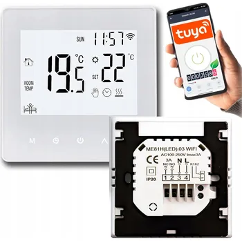 Termostat BEZDRÁTOVÝ TERMOSTAT WIFI TUYA PRO BOJLER / KOTEL - OVLADAČ