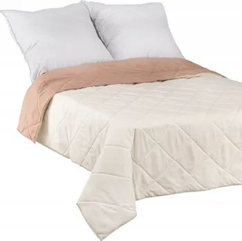 Prostěradlo Narzuta Polskie Tkaniny z mikrovlákna 140 cm x 220 cm béžový