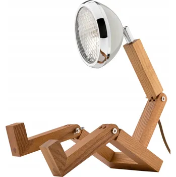 Lampička Piffany Mr. Wattson Originální stolní lampa Nardo šedá