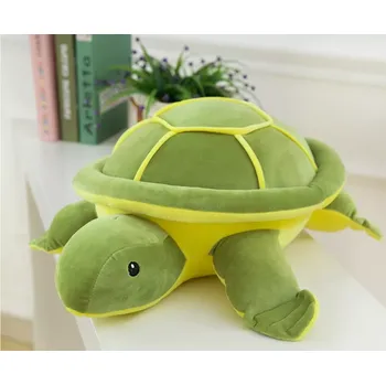 plyšák Plyšový zelený želvík 45 cm