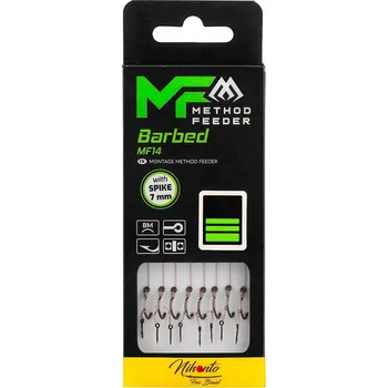 Rybářský háček Zemní háčky Mikado MF14, 8 ks