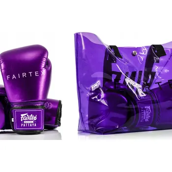 Boxerské rukavice Boxerské rukavice Fairtex Metallic Boxing 12 oz