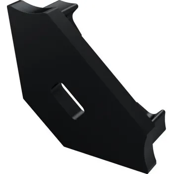 LED lišta Záslepka s otvorem Lumines 12-0042-00 typ C černá