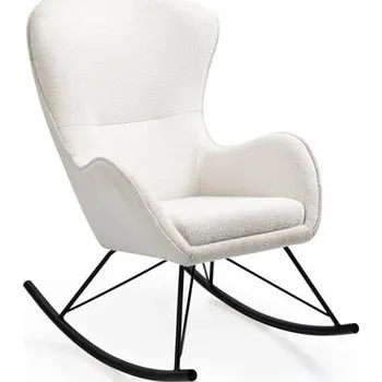 Křeslo Odpočinkové křeslo Liberto 3 bílé - Halmar Bílá 72x106 cm