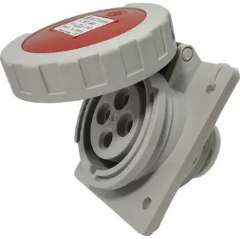 Elektrická zásuvka Průmyslová zásuvka vestavná IEG 3243 400V, IP67, 32A, 4-pól šikmá (SEZ IEG 3243)