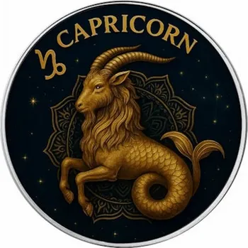 ZNAMENÍ ZVĚROKRUHU KOZOROH coin American Silver Eagle Signs of the Zodiac Capricorn – 1 oz stříbrná mince