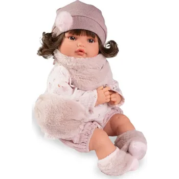 Panenka Panenka Beni se zvukem 42 cm v zimním outfitu