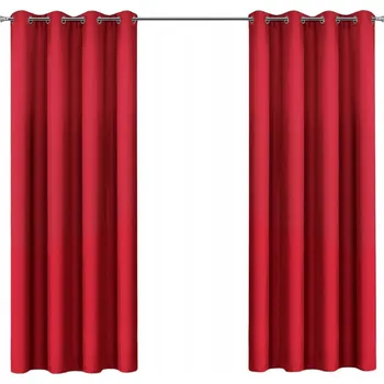 Obraz Závěs polozatemňovací s kroužky 250 x 140 oka