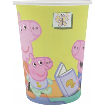Prasátko Pepa KELÍMKY 250 ml 8 ks s licencí Prasátko George Evie