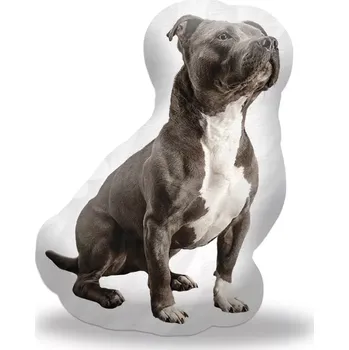 Polštář Sablio 3D polštář ve tvaru Amstaff